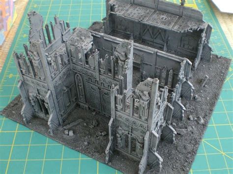 warhammer 40k terrain stl files|Sector Imperialis Style 40k Ruins / Terrain Mk1.